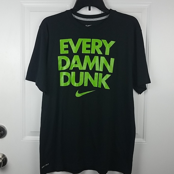 Nike Other - Men's Nike DriFit Black T-shirt Short Sleeve Sz L